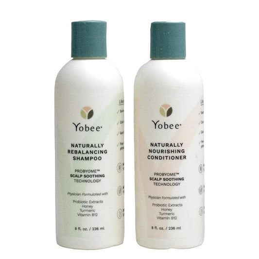 Psoriasis & Dandruff relief | Yobee Probiotic Shampoo & Conditioner | Doctor formulated-Velvo Beauty