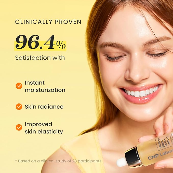 CNP Honey Glow Serum - Hyaluronic Acid & Propolis for Hydrating, Anti-Aging, Centella Soothing Serum, for Sensitive Skin, Korean Skin Care (1.18 fl. oz)-Velvo Beauty