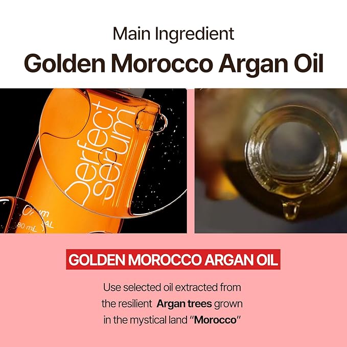 Mise En Scene Perfect Super Rich Serum with Argan Oils - Hair Essence for High Nutrition Intensive Care, Korean Hair Oil, 2.70 fl. Oz-Velvo Beauty