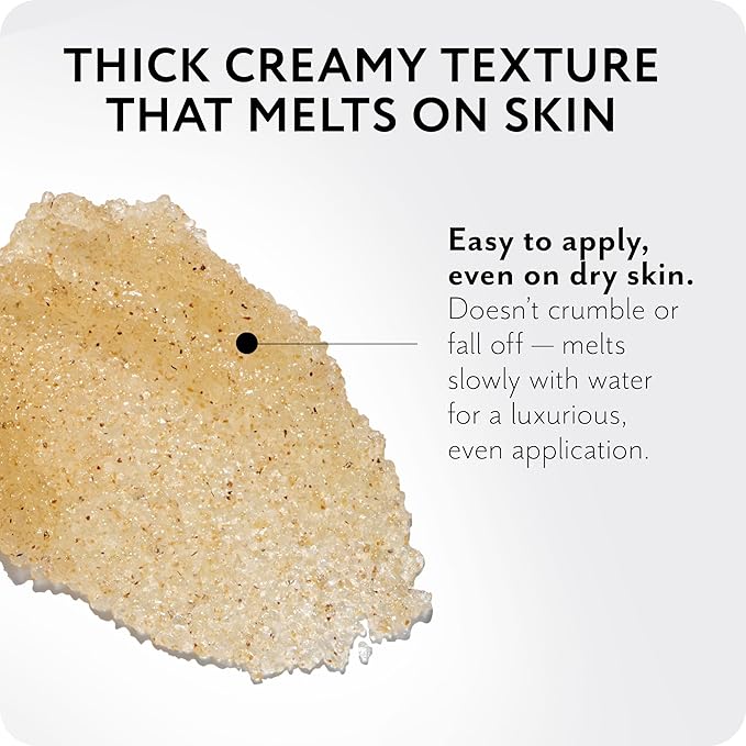 THE ACT Sugar Exfoliating Body Scrub – Natural Body Polish for Smooth Skin – Gentle Skin Care with Shea, Almond, Macadamia, Green Coffee, Vegan – Self Care Gift for Women-Velvo Beauty