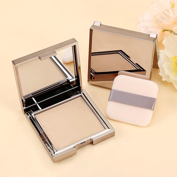 Boobeen Matte Face Finishing Powder, Smooth Setting Pressed Powder Makeup Oil Control Lightweight Long Lasting Makeup Setting Foundation Compact Powder, Soft Focus Effect Translucent Finish-Velvo Beauty