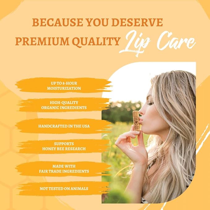 Bee Bella Lip Balm, Candy Cane, 3 Pack - Hydrating, Moisturizing Lip Care, 100% Natural, Original Organic Beeswax with Vitamin E, Handmade in USA-Velvo Beauty