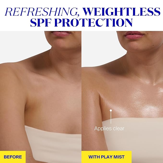 Supergoop! PLAY SPF 50 Antioxidant Body Mist w/Vitamin C - 3 fl oz, 2 Pack - Broad Spectrum Sunscreen Spray - Great for Active Days-Velvo Beauty