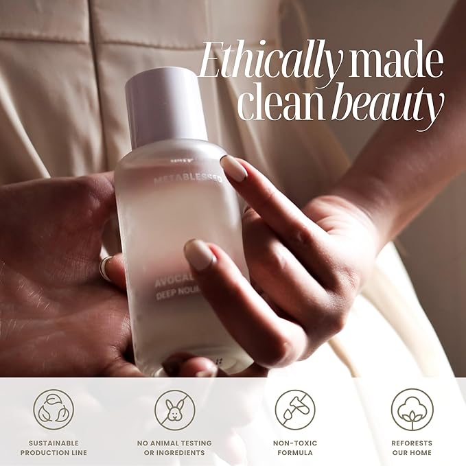 Avocado Dry Body Oil - Deep Nourishing Glow, Fast Absorbing & Non-Greasy Body Moisturizer. Luxurious Soothing Aromatherapy. Sensitive Skin Safe, Clean Beauty 3.38 fl. oz-Velvo Beauty
