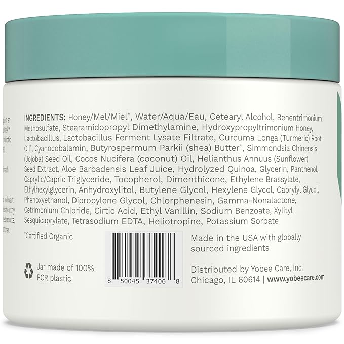 Yobee Ultra Gentle Soothing Scalp Mask - Dry Scalp Treatment Hair Mask Safe For Sensitive Baby Skin - Probiotic Infused - For Sensitive Scalp & Cradle Cap - For Babies, 4 fl oz-Velvo Beauty