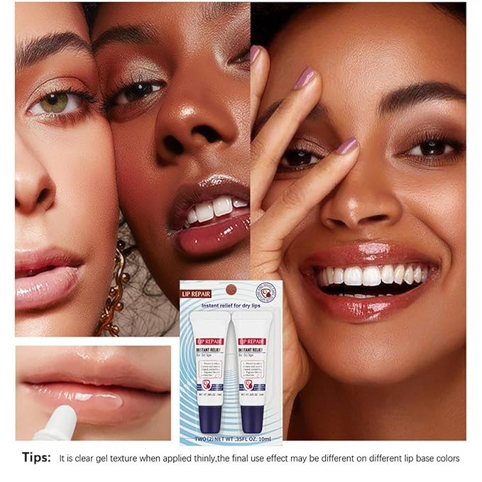 Lip Repair Gel, Moisturizing Lip Repair Soft Moisturizing Lip Care, Soothe & Protect Lip Balm.-Velvo Beauty