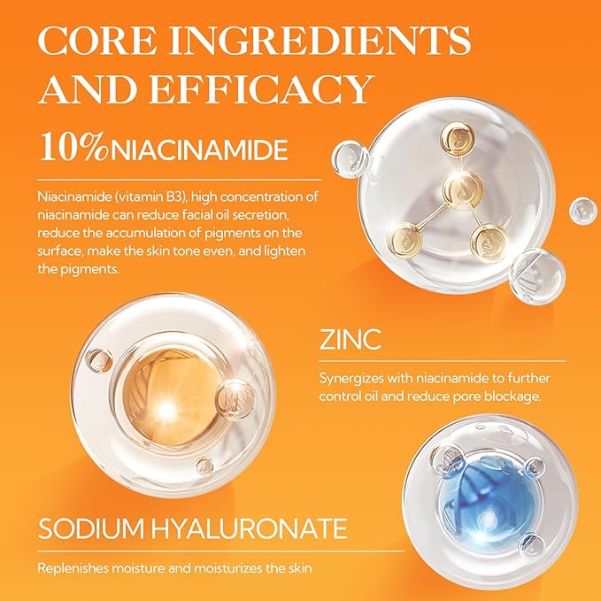 LANBENA Revolutionary Vitamin C Tablets Serum for Face, Illuminating Fcae Serum With Niacinamide, Brightening Anti-Aging Essence for Sensitive Skin, Non-Greasy, Reduces Dark Spots & Wrinkles (1.05 Oz)-Velvo Beauty