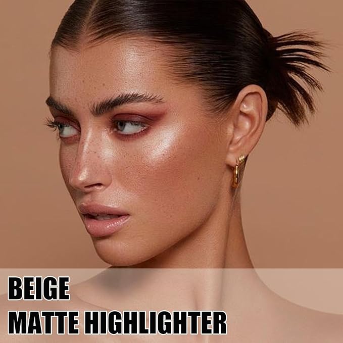 Brown Face Contour Palette,Stereo for Face Retouching, Eye Shadow Matte Highlighting Shadow Finish Palette, Natural,Low Saturation Makeup Contour Face Palette-Velvo Beauty