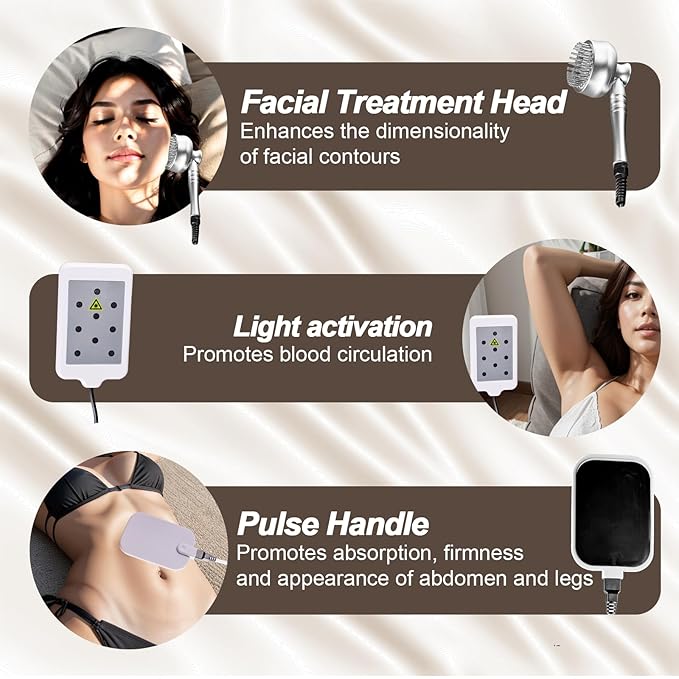 9-in-1 Multifunction Handle Beauty Home Facial & Body Care Device-Velvo Beauty