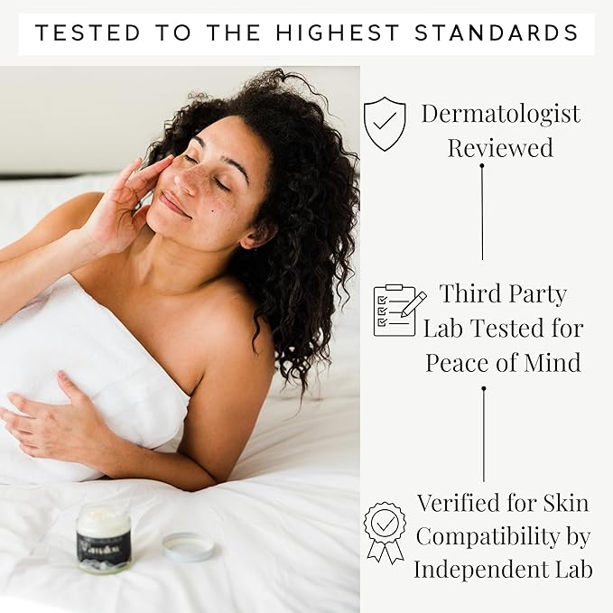 Amallow 100% Grass Fed Beef Tallow for Skin Care - Face + Body - Whipped Moisturizer - Natural Lotion, 4 FL. oz. (Vanilla Lavender)-Velvo Beauty