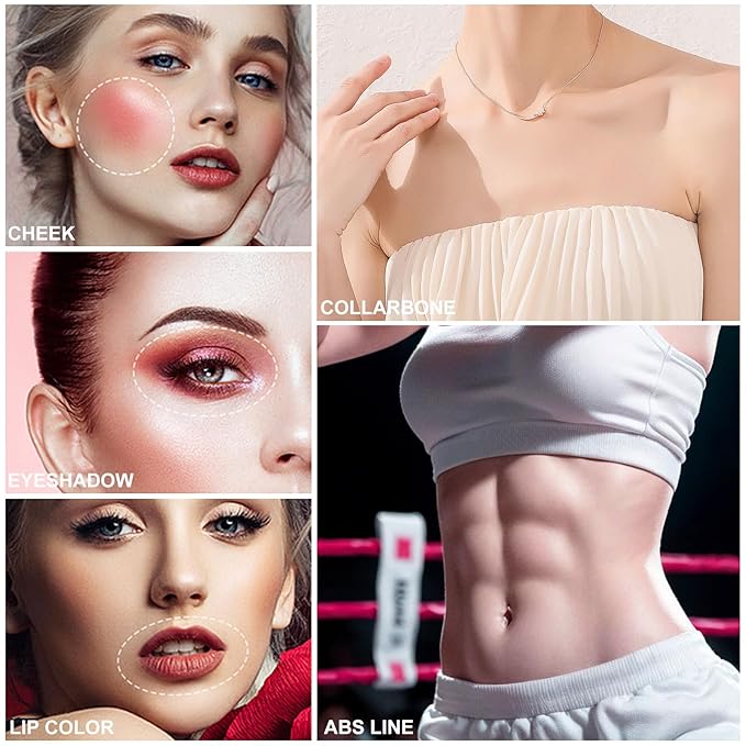 3Pcs Liquid Contour Makeup Trio with Bronzer Shade, Blush, Highlighter for Sculpted Makeup, Matte Finish Liquid Contour Set Easy to Create a Lightweight Look, Longwear Waterproof Formula (4, 7, 12)-Velvo Beauty