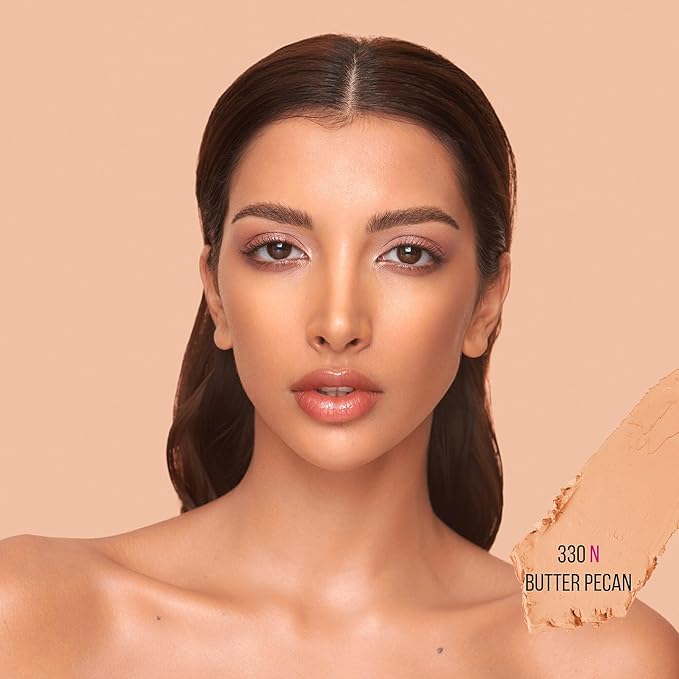 HUDA BEAUTY #FauxFilter Skin Finish Buildable Coverage Foundation Stick 330N Butter Pecan-Velvo Beauty