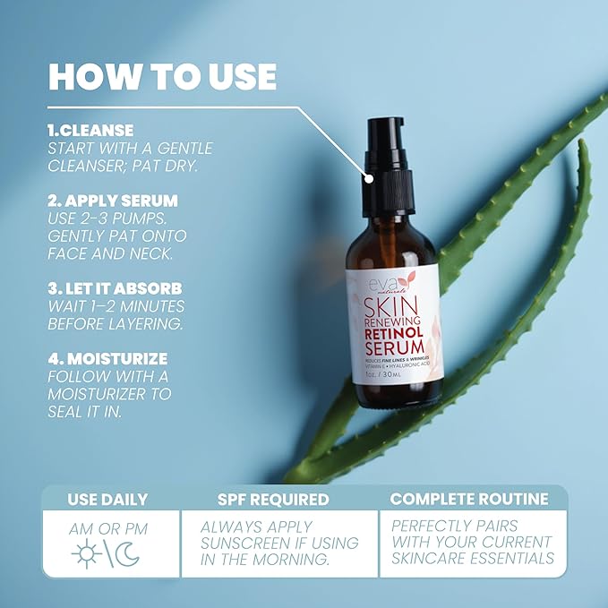 Retinol Serum for Face with Hyaluronic Acid & Vitamin E - For Anti-Aging, Fine Lines, Wrinkles, Resurfacing, Acne Marks and Scars, Skin Brightening, Dark Spot Correction Night Serum - 1oz-Velvo Beauty