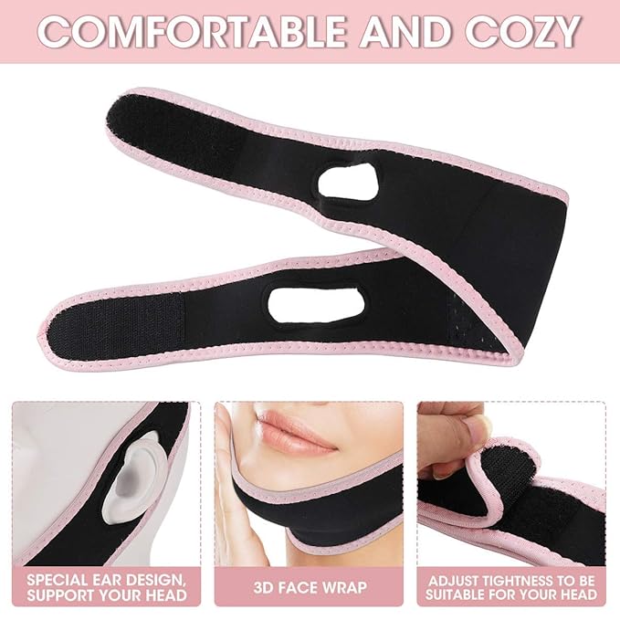 AF1111 Facial Slimming Strap-Pain-Free Face Lifting Belt-Anti-Aging & Anti-Wrinkle Slimming Mask Face Lifting Belt V Shaped Slimming Face Mask-Velvo Beauty