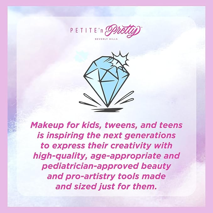 Petite 'n Pretty Multi Stick for Eyes, Lips & Cheeks, 2-Pack (Stay Golden) - Makeup for Kids, Tweens, Teens - Creamy & Shimmery, Made in the USA-Velvo Beauty
