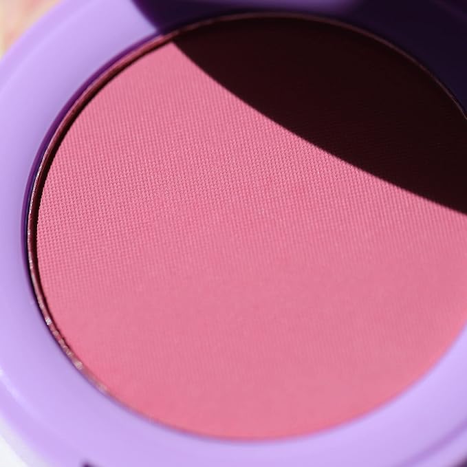 Half Caked In Bloom Powder Blush | vegan & cruelty-free, fragrance-free, highly pigmented, primer-infused | 3.8g (Bunny)-Velvo Beauty