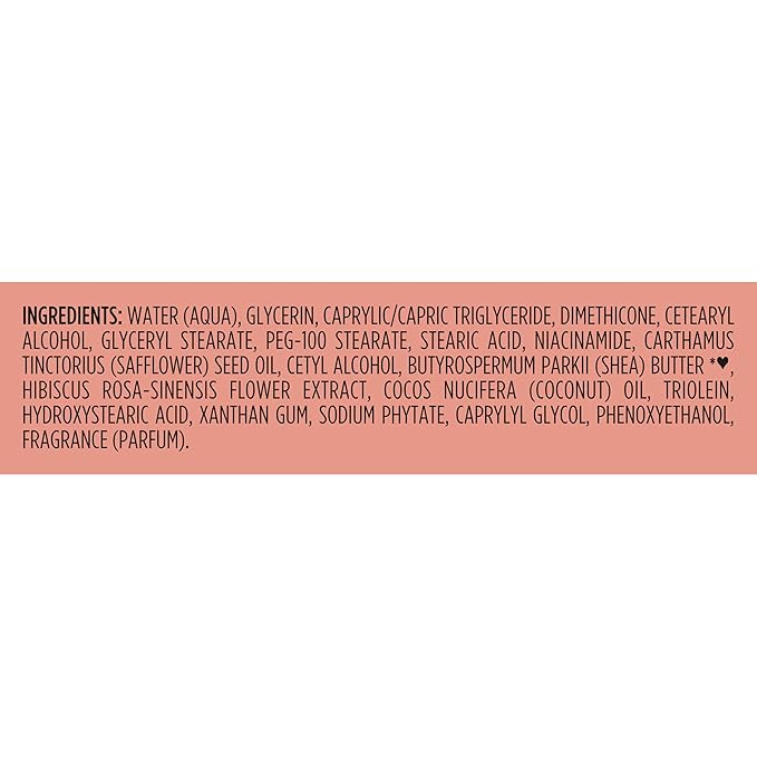 SheaMoisture Illuminating Body Lotion with Coconut Oil, Hibiscus, Niacinamide and Pro-Ceramides, Instantly Enhancing Skin's Natural Glow, 24H Moisturizing 16 oz-Velvo Beauty