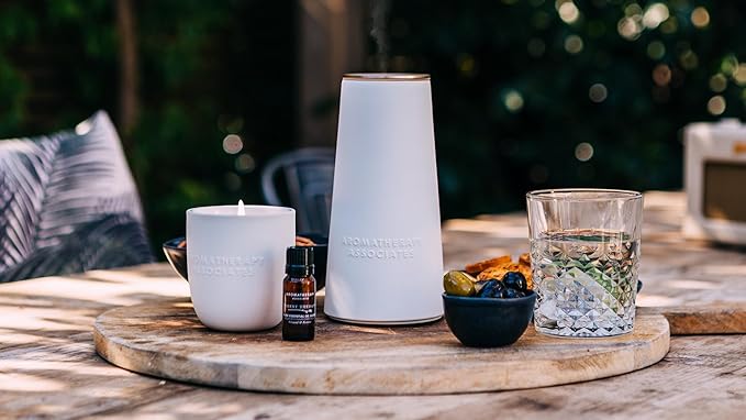 Aromatherapy Associates Deep Relax Pure Essential Oil Blend. Premium Undiluted Blend. Hand-Crafted with Vetivert, Chamomile and Sandalwood (0.33 fl oz)-Velvo Beauty