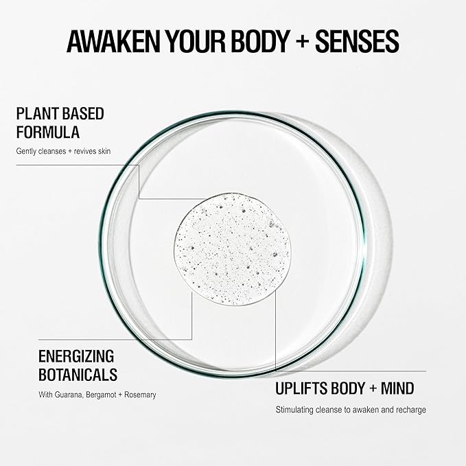 Grown Alchemist Energize Body Cleanser. Chamomile, Bergamot & Rose Body Cleanser. Gentle Body Wash. Hydrates & Cleanses Skin (500 ml)-Velvo Beauty