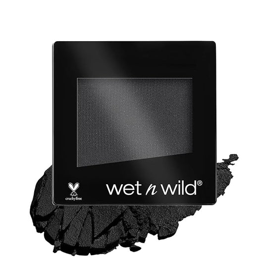 wet n wild Color Icon Eyeshadow - Ultra-Pigmented, Vitamin E Infused for a Silky-Smooth Moisturizing Application, Cruelty-Free & Vegan - Panther-Velvo Beauty