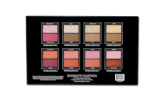 MONOGRAPH COLLECTIONS BLUSH DUOS PORTFOLIO-Velvo Beauty