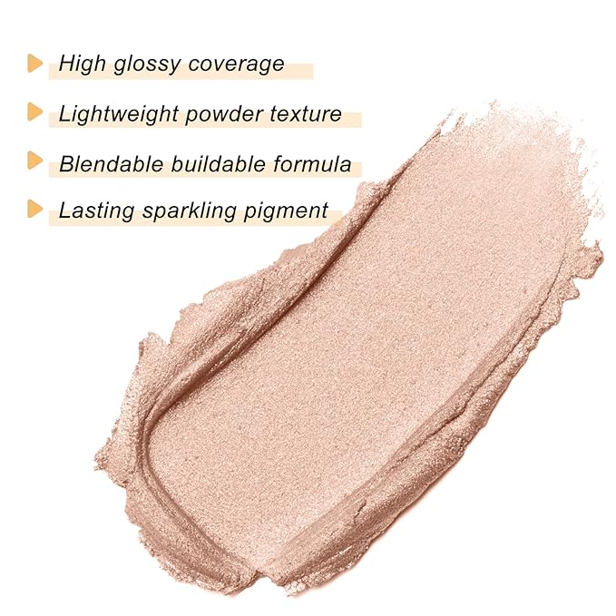 Boobeen Highlighter Makeup Palette, Long Lasting Glow Shimmer Illuminator Contour Powder for Face Radiant Glow-Velvo Beauty