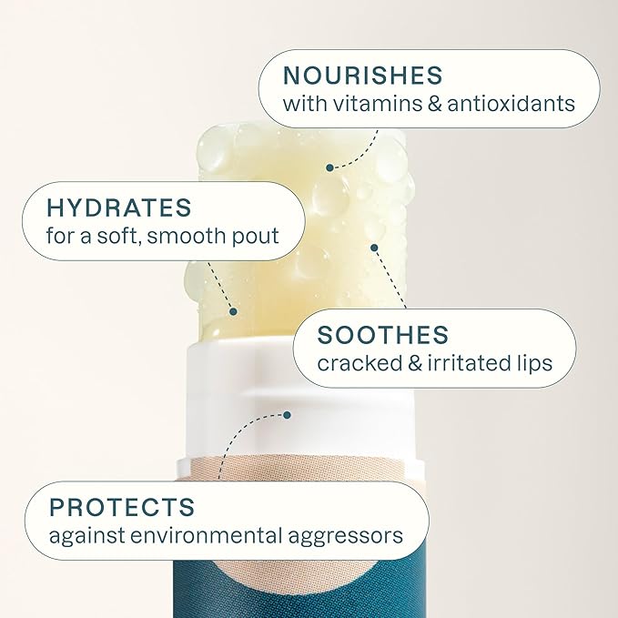 Cliganic Organic Lip Balm Set - 6 Tropical Flavors - 100% Natural Moisturizer for Cracked & Dry Lips-Velvo Beauty