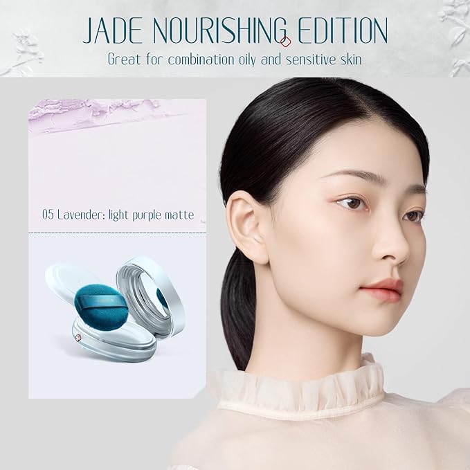 FLORASIS Flawless Jade Breathable Setting Powder (05 Lavender)-Velvo Beauty