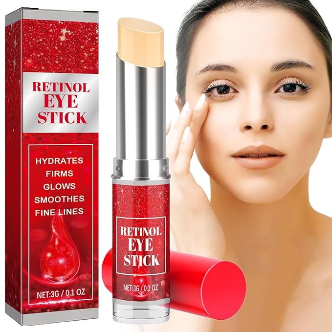 Eye Cream, Retinol Eye Stick, Retinol Eye Cream, Retinol Cream, Retinol Face Cream, Under Eye Cream Anti Aging, Moisturizing Eye Balm Reduces Wrinkles Fine Lines and Dark Circles-Velvo Beauty
