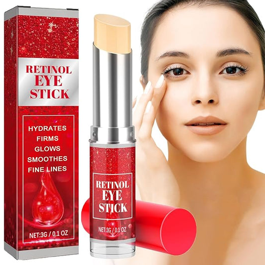 Eye Cream, Retinol Eye Stick, Retinol Eye Cream, Retinol Cream, Retinol Face Cream, Under Eye Cream Anti Aging, Moisturizing Eye Balm Reduces Wrinkles Fine Lines and Dark Circles-Velvo Beauty