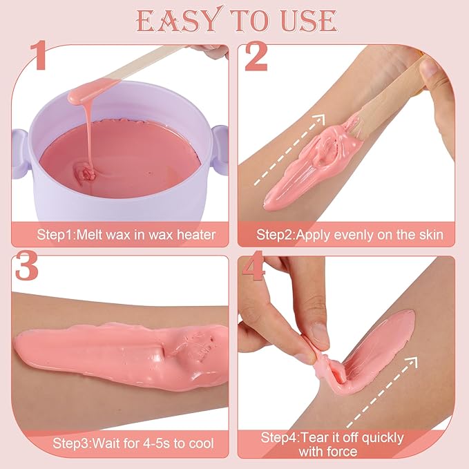 Wax Beads for Hair Removal, 80oz Wax Beads Bulk, Brazilian Waxing for Body SPA, Hard Wax Beans for Face, Bikini, Coarse Hair Removal Wax-Velvo Beauty