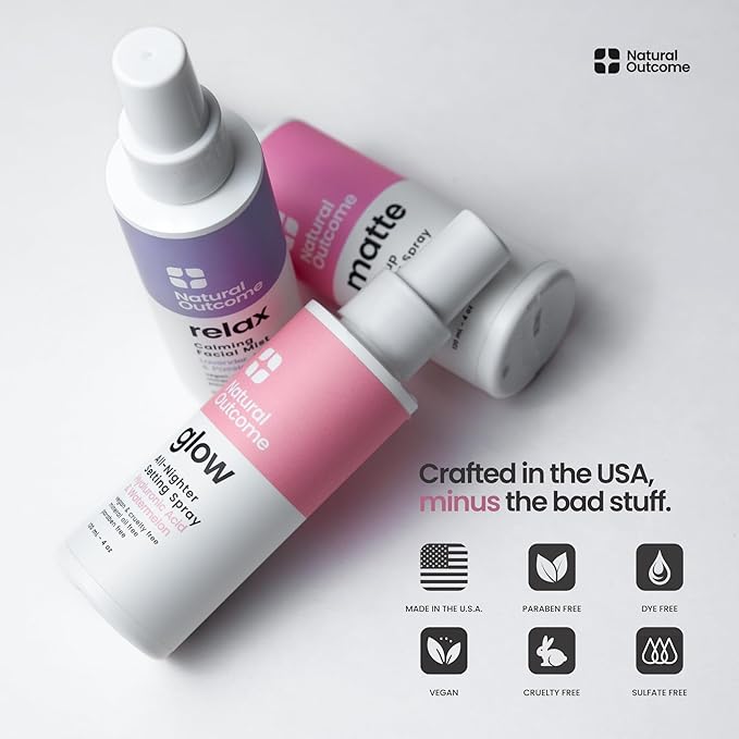 Face Mist Trio Collection – Hydrating Facial Mist Spray for Glowing Skin – Rosewater, Lavender & Hyaluronic Acid – Makeup Setting & Refreshing Face Spray Mist-Velvo Beauty