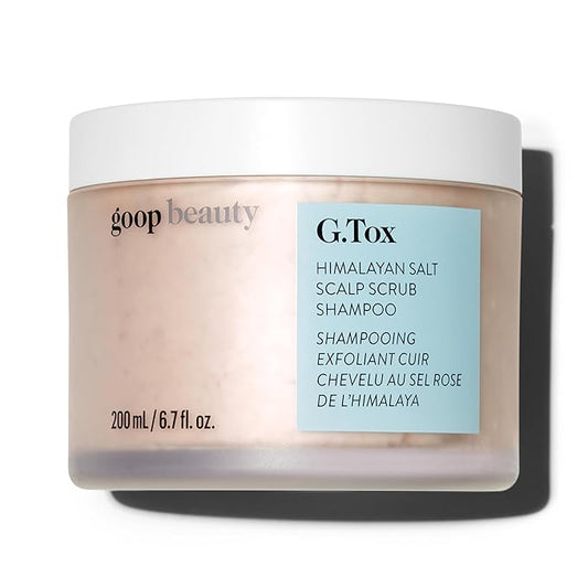 goop Beauty Scalp Scrub Shampoo | Exfoliator to Dexofiy & Purify | Himalayan Salt & Rosehip Oil | Cleanses Hair of Product Buildup | 6.7 fl oz-Velvo Beauty