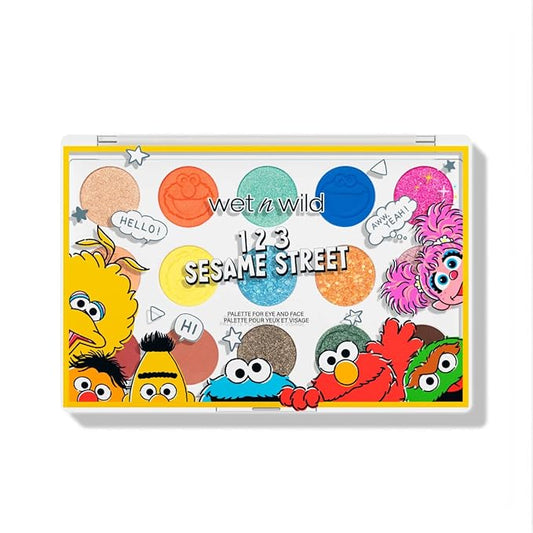 wet n wild x Sesame Street, Eye & Face Palette-Velvo Beauty