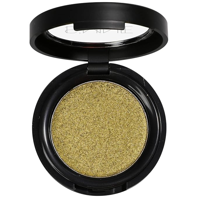 ISMINE Single Eyeshadow Powder Palette Shimmer Gold, High Pigment, Longwear Single Gold Eye Makeup for Day & Night (#16)-Velvo Beauty