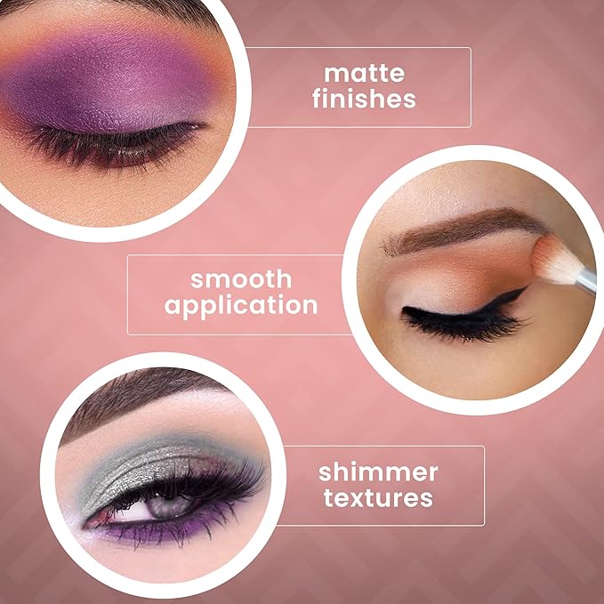 Cosmetics Fairy Tale 2 Eye Shadow Palette Makeup, 18 Ultra-Blendable, Vibrant Matte & Shimmer Eyeshadow - Eyeshadow Palette Set With Mirror - Long Lasting, Travel-Size Makeup Palette-Velvo Beauty