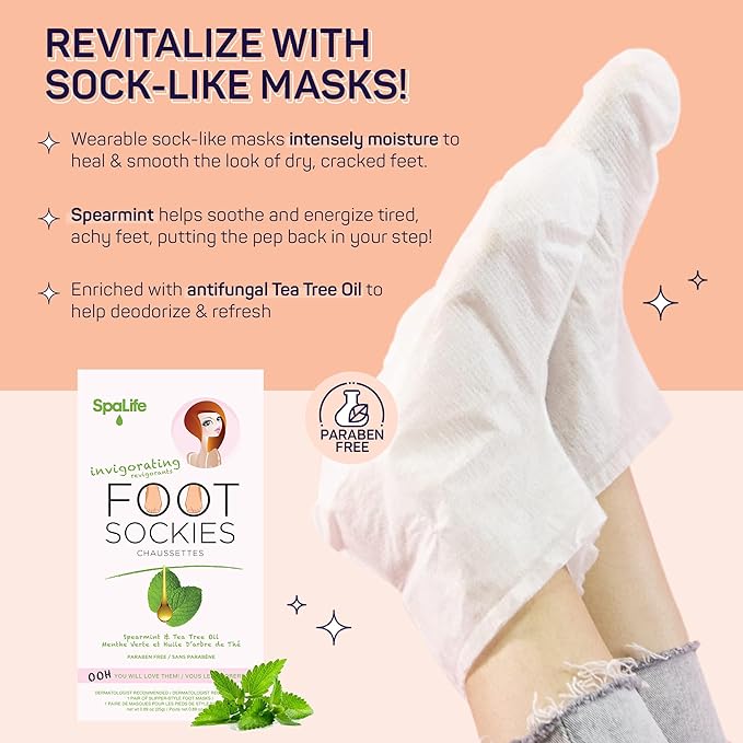 SpaLife Pink 10 Piece Spa Gift Set - Korean Skin Care Set with Travel Size Face, Hand, Foot & Nail Products - Skincare Bundle for Women-Velvo Beauty