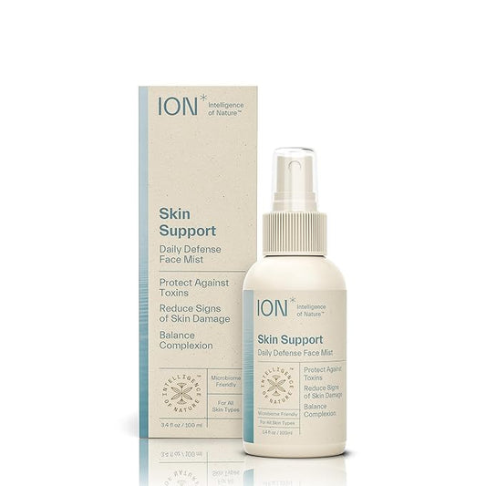 ION* Intelligence of Nature Skin Support | Skincare for Anti-Aging, Healthy Skin & Hydration to Defend Against Toxins, Reduce Redness, Improve Skin Microbiome (3.4 oz.)-Velvo Beauty