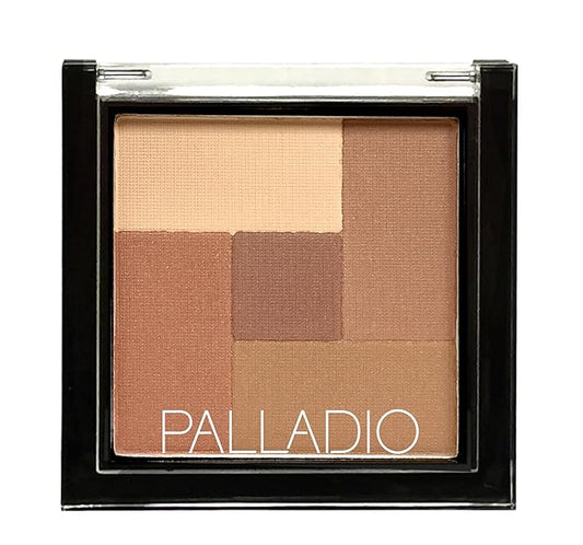 Palladio 2-In-1 Mosaic Powder Blush & Bronzer, Sun Kissed-Velvo Beauty