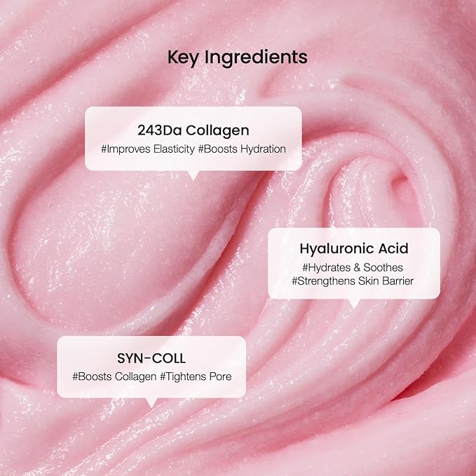 BIODANCE Collagen Mask To Foam Cleanser, Face Wash for Women, 2-in-1 Pore Mask and Hydrating Foaming Facial Cleanser for Sensitive Skin, Oily Skin, 5.07 fl. oz. (150 ml)-Velvo Beauty