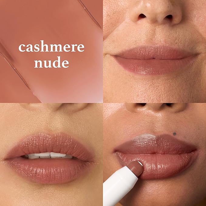 Julep It's Balm: Tinted Lip Balm + Buildable Lip Color - Cashmere Nude - Natural Gloss Finish - Hydrating Vitamin E Core - Vegan-Velvo Beauty
