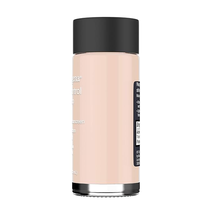 Neutrogena Shine Control Liquid Makeup Broad Spectrum Spf 20, Natural Ivory 20, 1 Oz.-Velvo Beauty