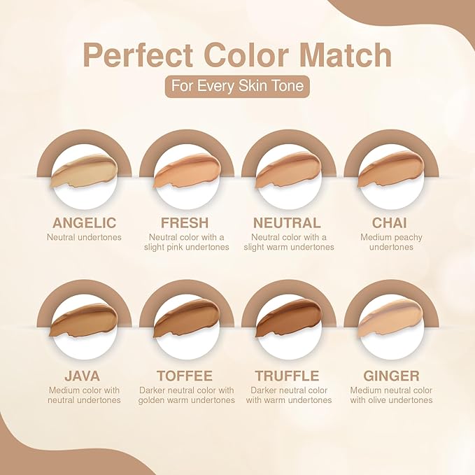 Frankie Rose Cosmetics Our Lil’ Secret Concealer – Sweat-Proof & Matte Under Eye Concealer, Long Lasting Concealer Full Coverage For Fine Lines, Dark Circles & Hide Imperfections - Fresh-Velvo Beauty