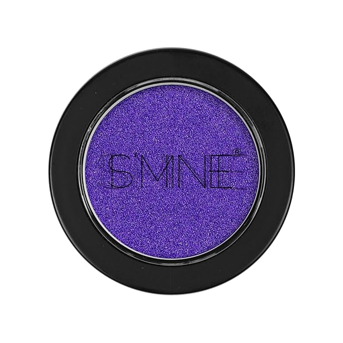 IS'MINE Single Purple Shimmer Eyeshadow Powder Palette High Pigment, Longwear, Intense Color Best Purple Violet Eyeshadow-Velvo Beauty