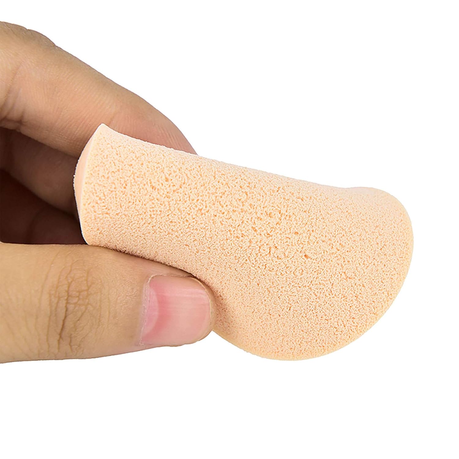 25 Pcs Women's Round Soft Makeup Beauty Eye Face Foundation Blender Facial Smooth Powder Puff Cosmetics Blush Applicators Sponges Use for Dry and Wet-Velvo Beauty