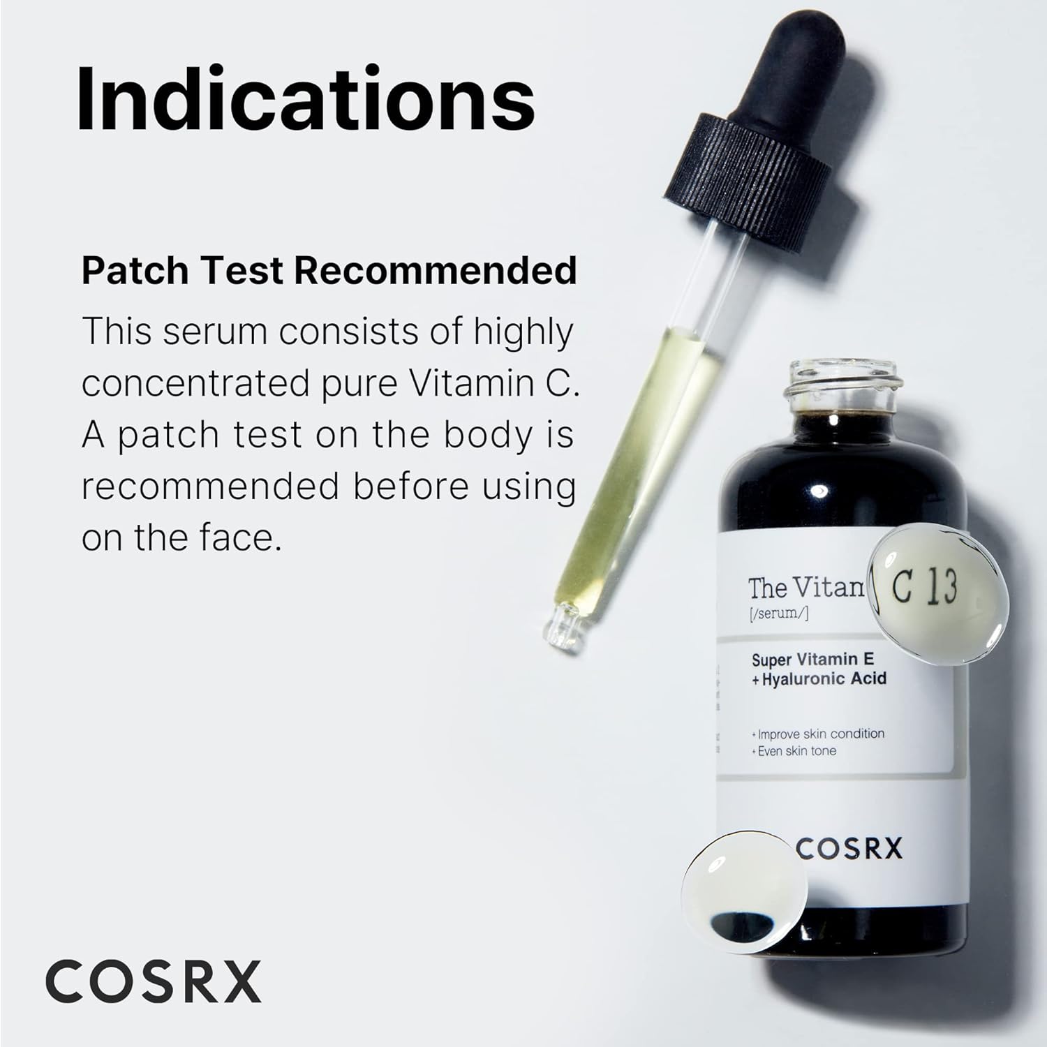 COSRX Pure Vitamin C 13% Serum with Vitamin E & Hyaluronic Acid, Hydrating Facial Serum for Fine Lines, Uneven Skin Tone & Dull Skin, 0.67fl.oz/20ml, Korean Skin Care-Velvo Beauty