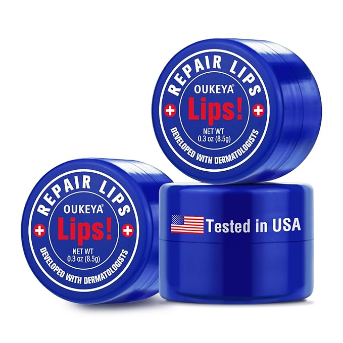 Lip Balm Treatment with Beeswax, Peppermint Oil,Natural Formula Lip Balm with Vitamin E & C Lips Daily Conditioning 24 hrs Long-lasting Moisture, Gentle Exfoliation Prevent Dryness & Chapping-Velvo Beauty