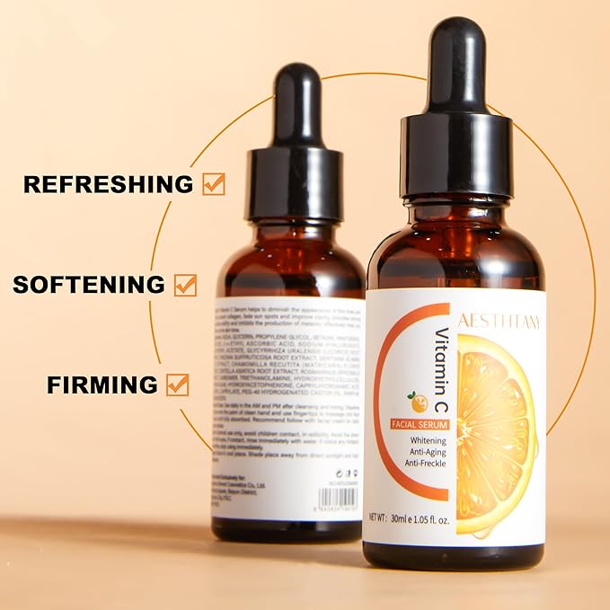 Hydrating Hyaluronic Acid Serum for Face with Vitamin C, Vitamin E | 30ml / 1.06 fl.oz | Daily Moisturizing Face Serum-Velvo Beauty