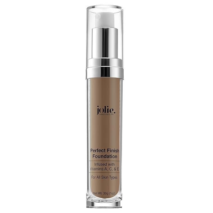 Jolie Perfect Finish Liquid Foundation Makeup SPF 15 Oil Free (DC2)-Velvo Beauty