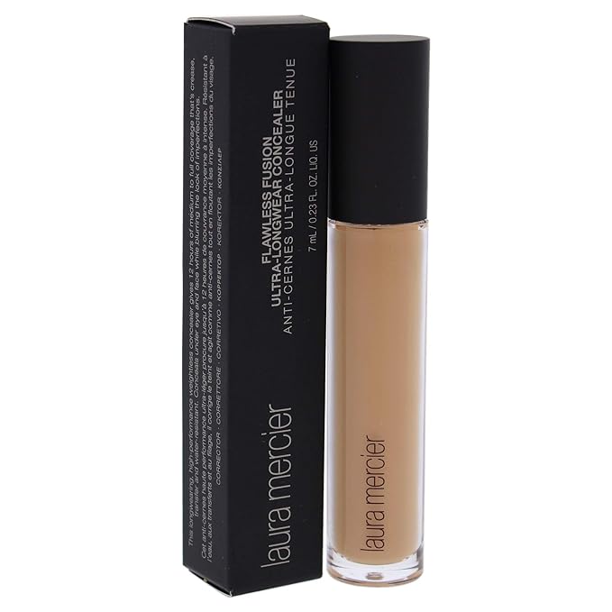Laura Mercier Women's Flawless Fusion Concealer, 3W - Medium with Warm Undertones, One Size-Velvo Beauty